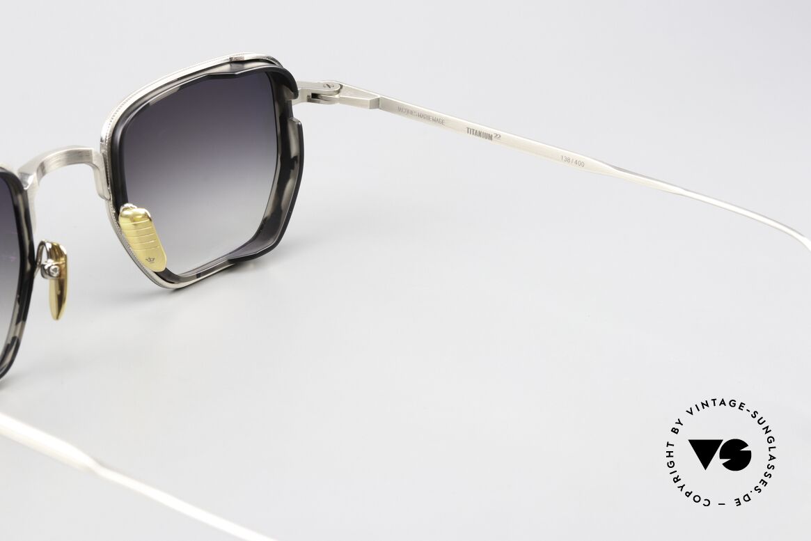 Jacques Marie Mage Atkins Eckige Outlaw Sonnenbrille, Größe: large, Passend für Herren