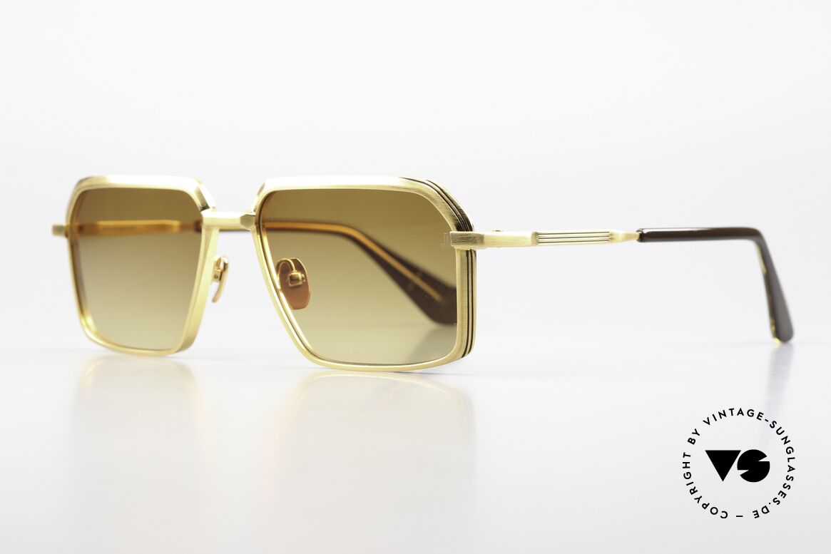 Jacques Marie Mage Vasco Eckige Luxusbrille Herren, weltweit nur 500 Stück (bereits eine Sammlerbrille), Passend für Herren