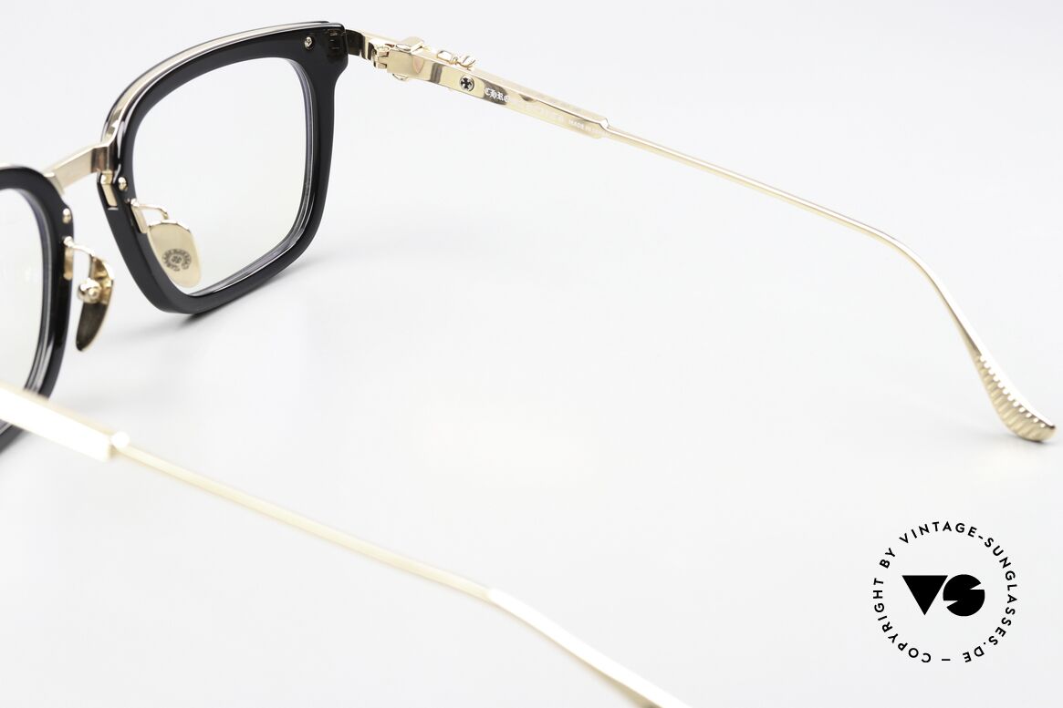 Chrome Hearts Overpoked Luxusbrille Unisex Vergoldet, Größe: large, Passend für Herren und Damen