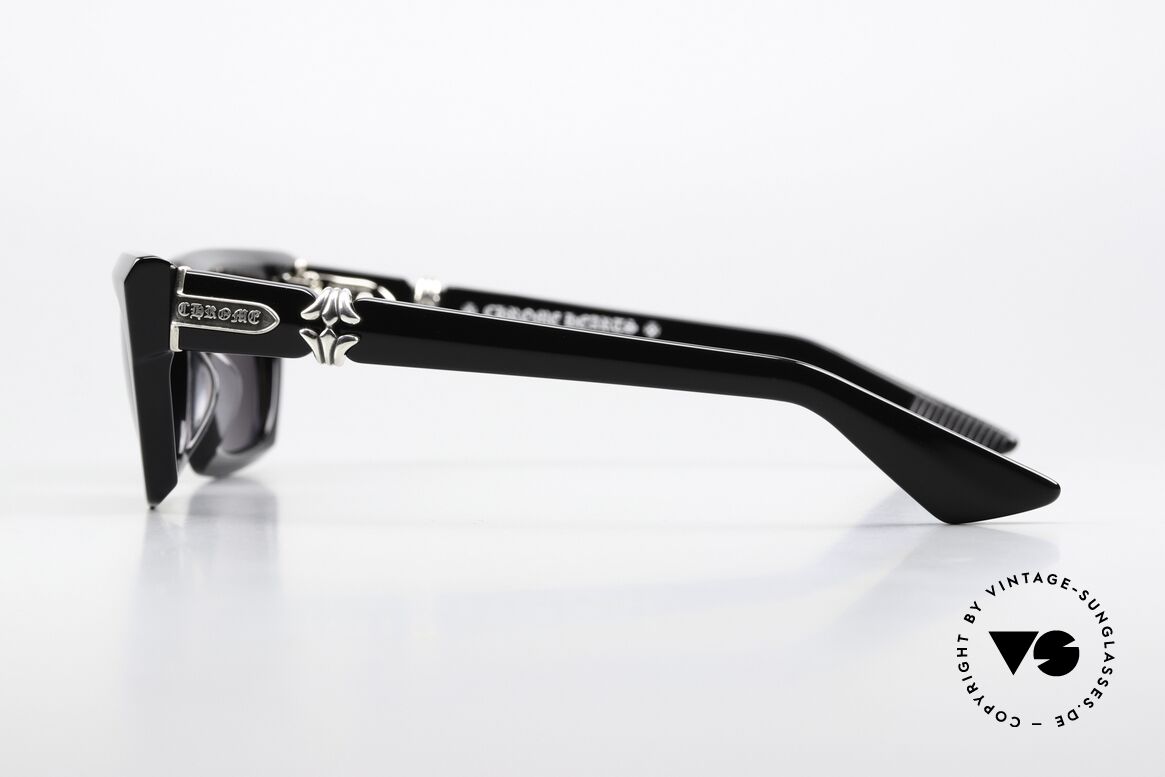 Chrome Hearts Cliterally Azetat Sonnenbrille 925er, unisex Luxus-Brille in M Größe 53-20, 146, Passend für Herren und Damen