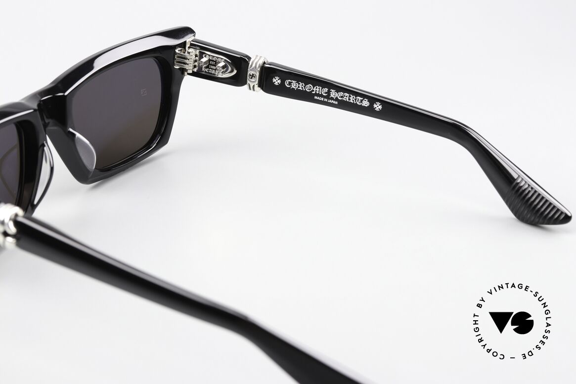 Chrome Hearts Cliterally Azetat Sonnenbrille 925er, Größe: medium, Passend für Herren und Damen