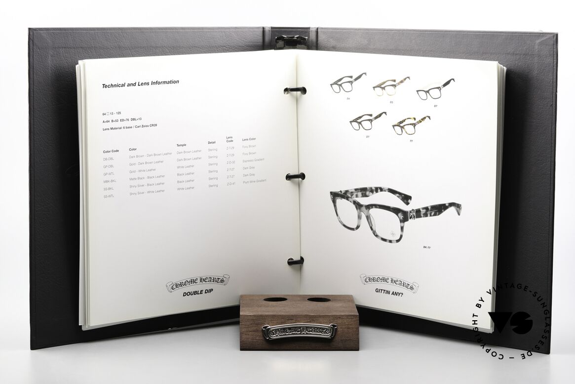 Chrome Hearts Eyewear Catalog Mit Den Fuck You Brillen, siehe unsere Chrome Hearts Magazinseite!, Passend für Herren und Damen