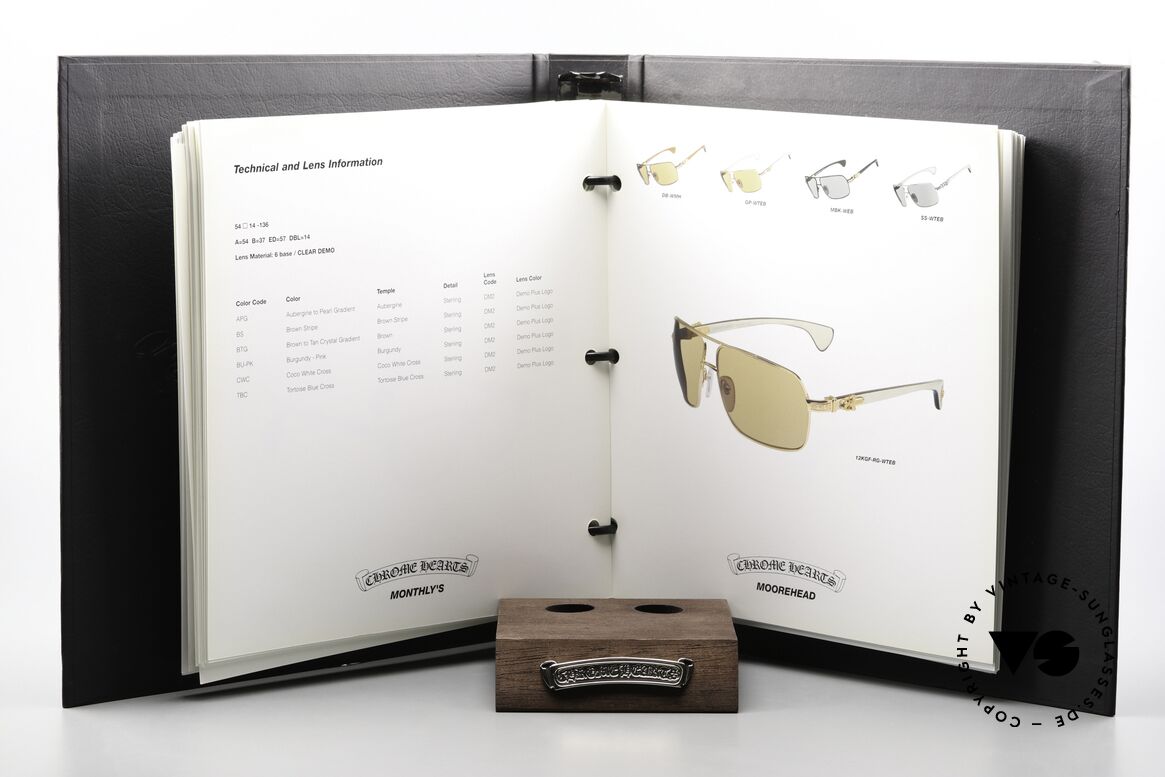 Chrome Hearts Eyewear Catalog Mit Den Fuck You Brillen, super spannende Infos für alle CH Sammler, Passend für Herren und Damen
