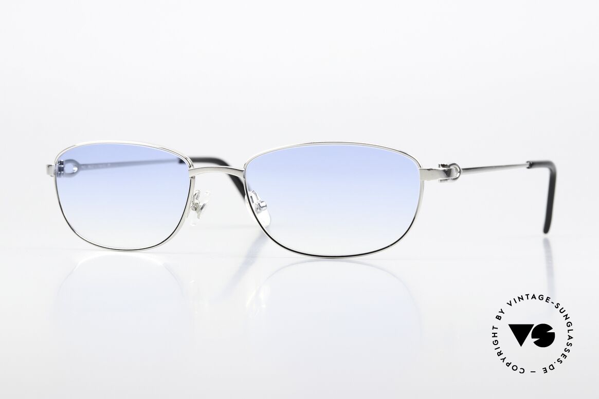 Cartier Whisper Sonnenbrille Platin Glänzend, interessante Cartier Sonnenbrille, Gr. 54/18, 140, Passend für Herren und Damen