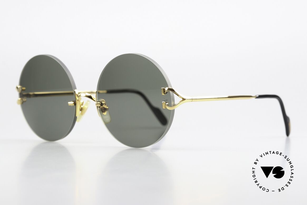 Cartier Madison 55 Customized Big Size 55mm, die neuen Gläser haben einen 55mm Durchmesser, Passend für Herren und Damen