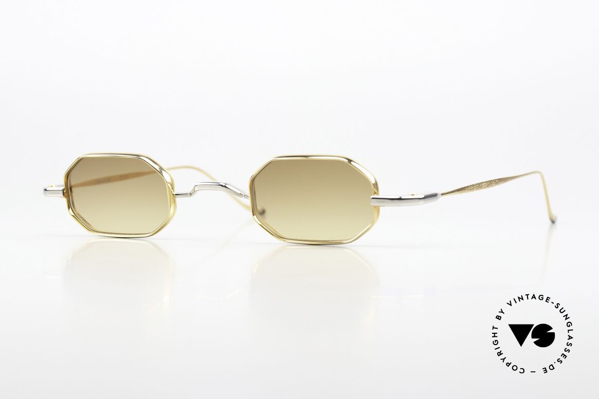 Jacques Marie Mage The Burn Lou Doillon Collaboration, streng limitierte Beta-Titan Fassung in Größe 41-29, Passend für Herren und Damen