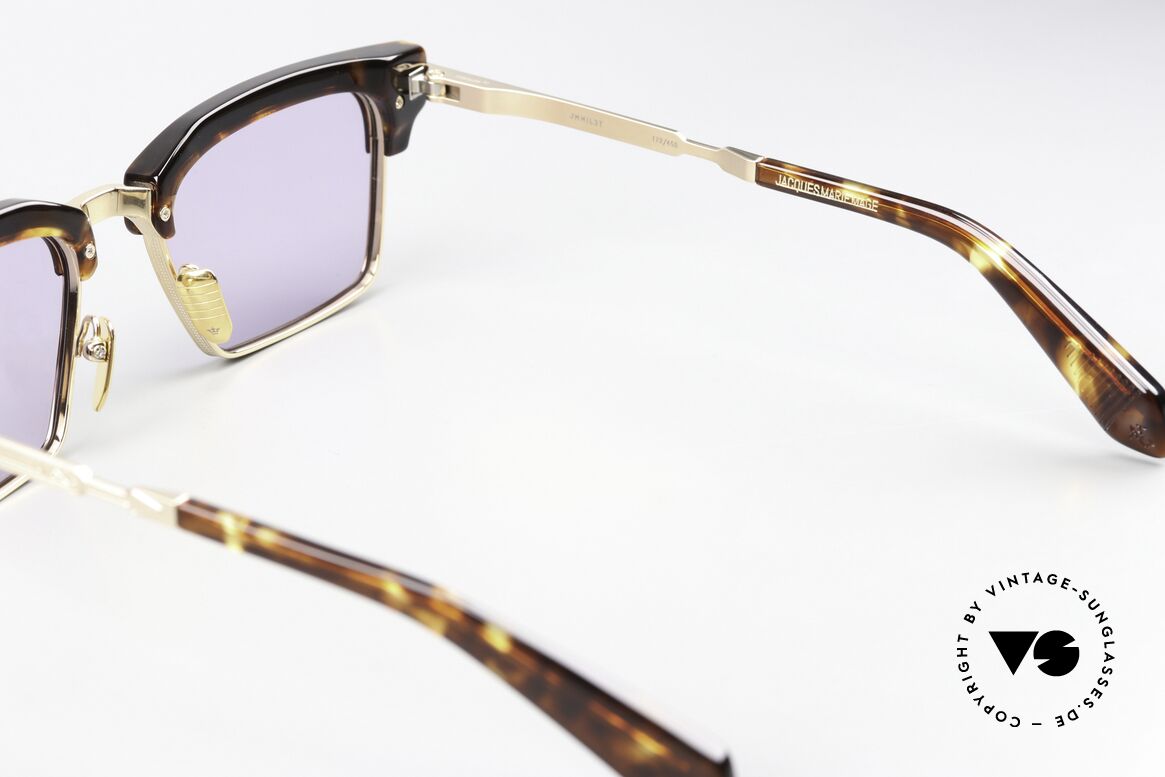 Jacques Marie Mage Alin Herrensonnenbrille Eckig, Größe: large, Passend für Herren