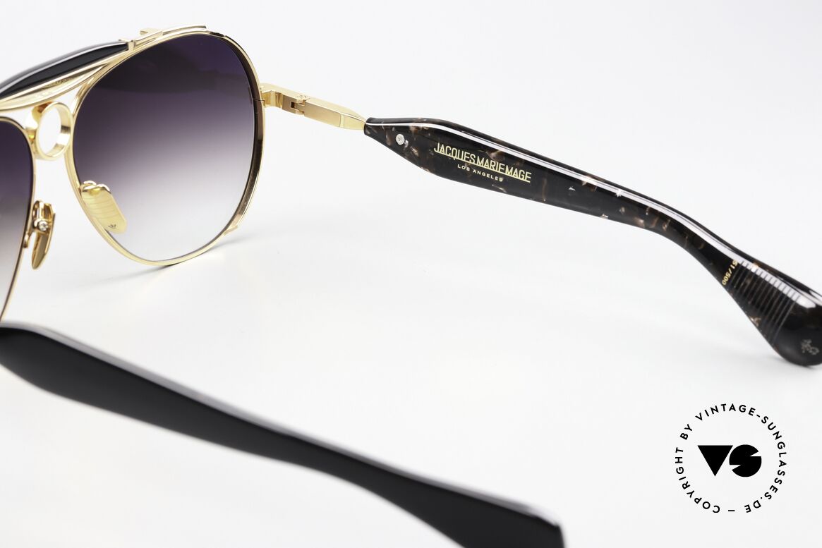 Jacques Marie Mage Aspen Aviatorbrille Shooter Style, Größe: large, Passend für Herren