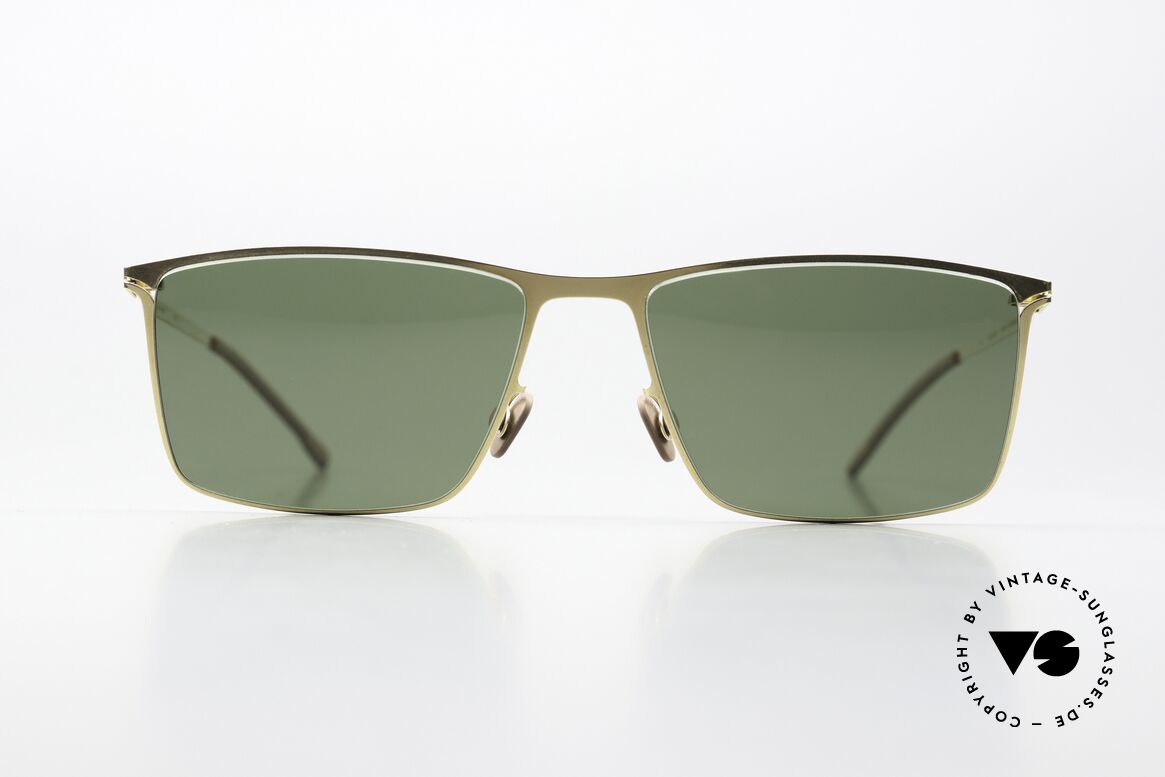 Mykita Alvin Klassische Sonnenbrille Gold, klassische Sonnenbrille LITE-Serie (von 2017 - 2018), Passend für Herren und Damen