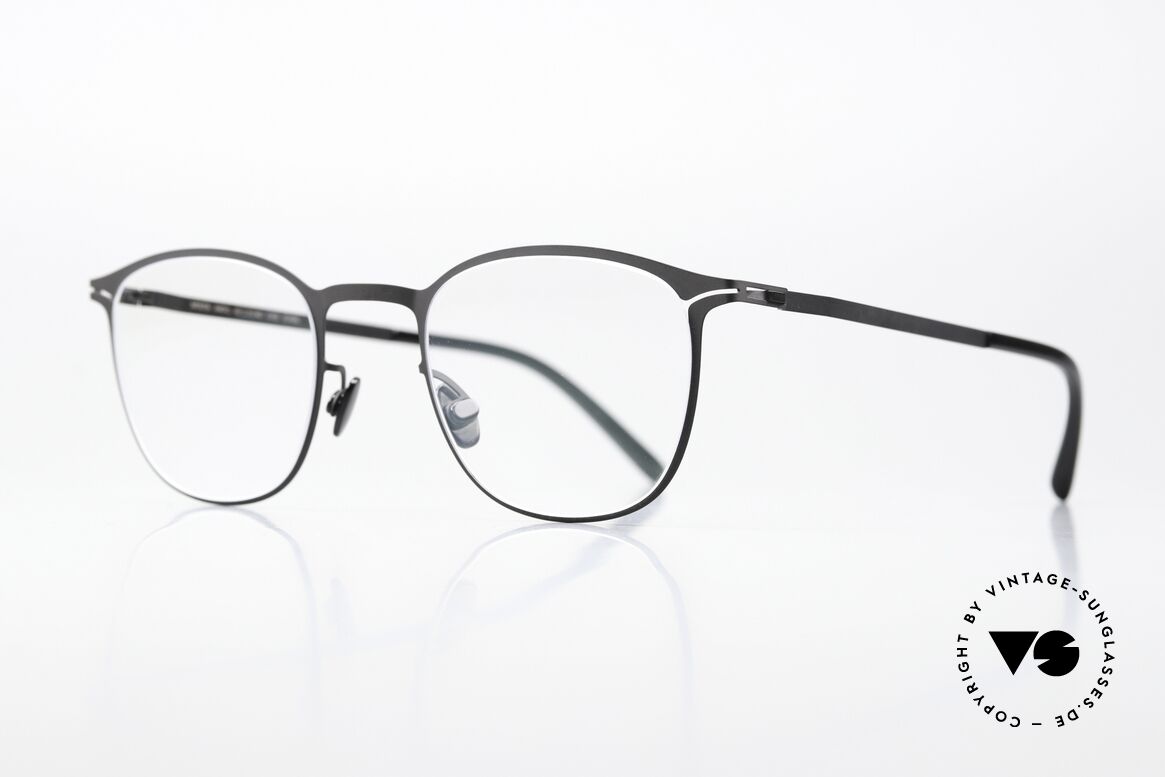 Mykita Ando Metallbrille Klassisch Schwarz, color 002 = schwarz (eher eine Damenbrille / Unisex), Passend für Herren und Damen