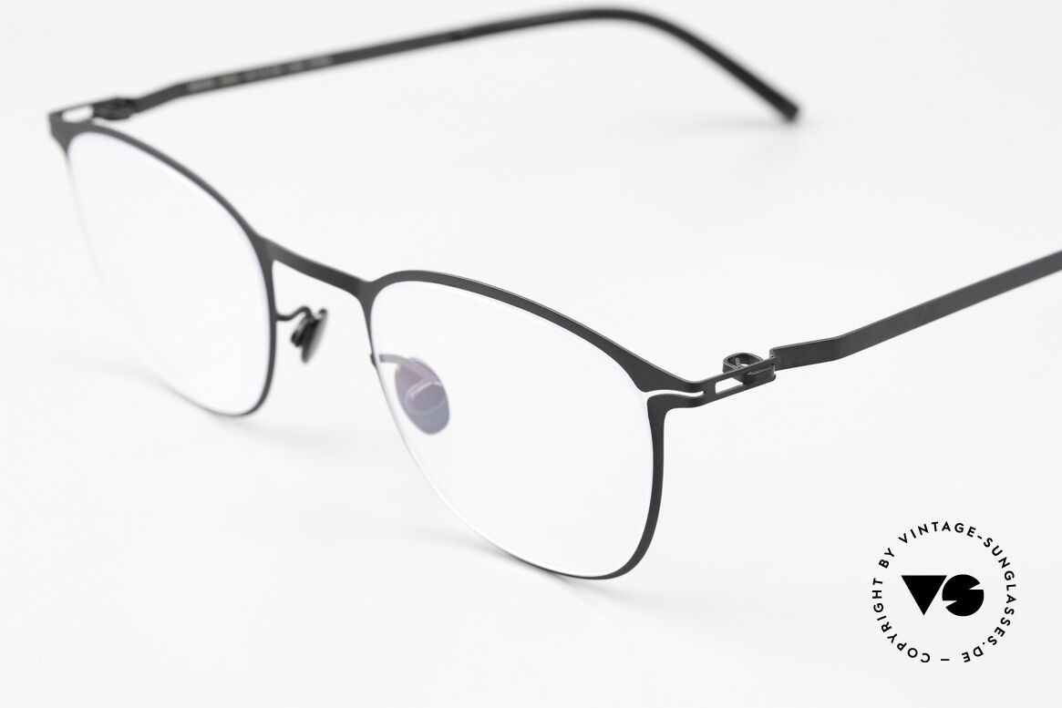 Mykita Ando Metallbrille Klassisch Schwarz, wohlbekannte Spitzenqualität; handmade in Germany, Passend für Herren und Damen