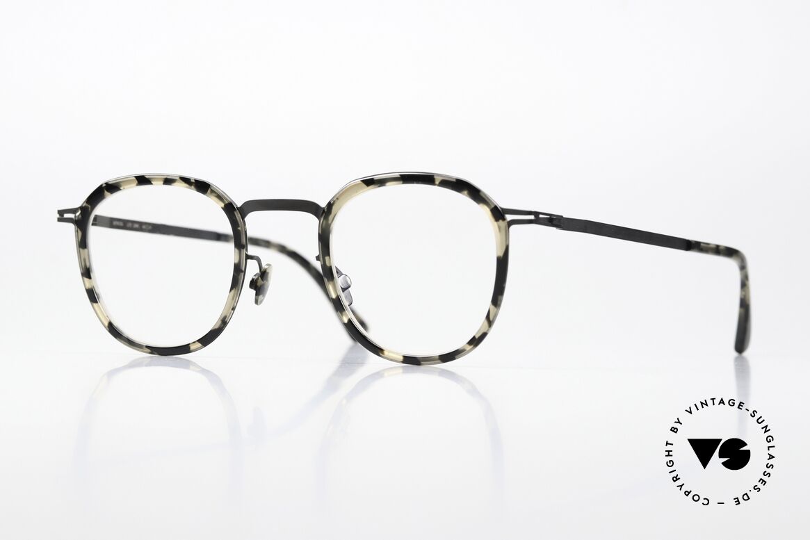 Mykita Birk Rahmen In Black / Antigua, Mykita Brille, Modell BIRK, Größe 44-24, color 946, Passend für Herren und Damen