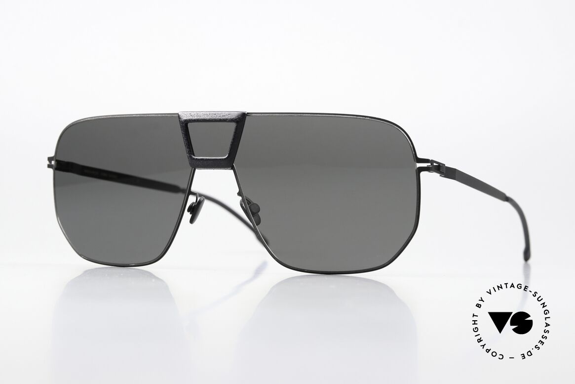 Mykita Mylon Cayenne Black Pitch Black Dark Grey, Mykita Mylon HYBRID Sonnenbrille; Cayenne, Passend für Herren und Damen