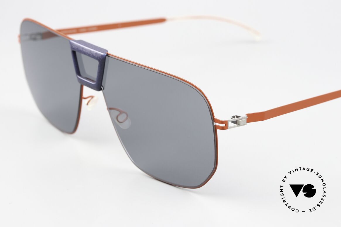 Mykita Mylon Cayenne Coral Red Navy Blue Dark, Brillenliebhaber wissen um das Mylon Konzept, Passend für Herren und Damen