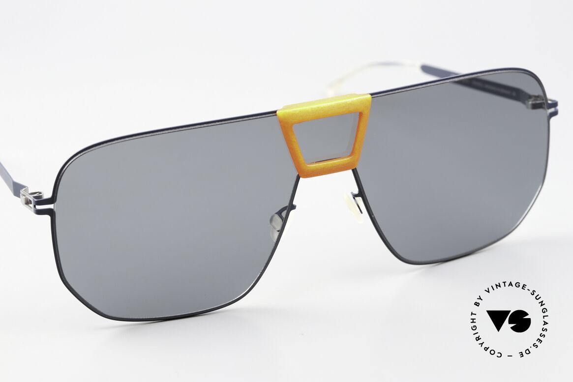 Mykita Mylon Cayenne Orange Navy Dark Blue Solid, ungetragenes Modell mit original MYKITA Etui, Passend für Herren und Damen