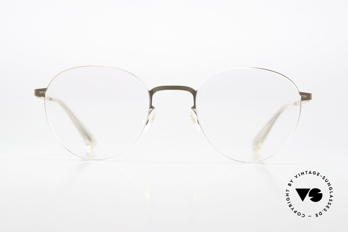 Mykita Eito Champagne Gold / Taupe Grey, Panto-Brille der LESSRIM-Kollektion von 2015-2019, Passend für Herren und Damen
