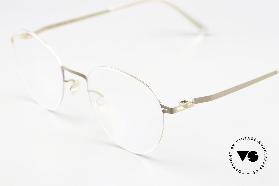 Mykita Eito Champagne Gold / Taupe Grey, wohlbekannte Spitzenqualität; handmade in Germany, Passend für Herren und Damen