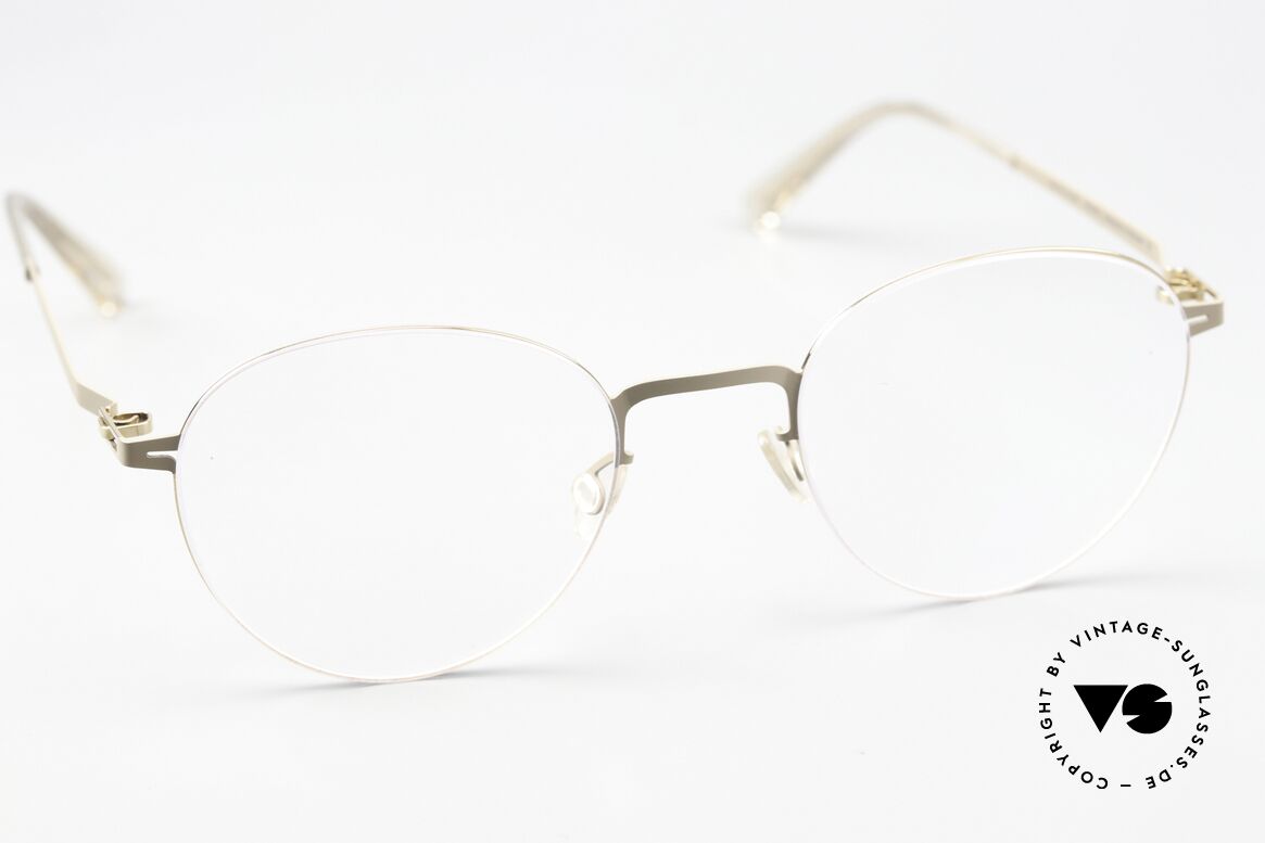 Mykita Eito Champagne Gold / Taupe Grey, ungetragenes Modell mit originalem Etui von Mykita, Passend für Herren und Damen