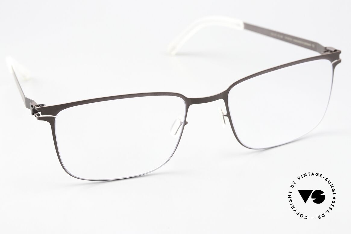 Mykita Bud Eckige Fassung In Mocca, ungetragenes Modell mit original Mykita Verpackung, Passend für Herren und Damen
