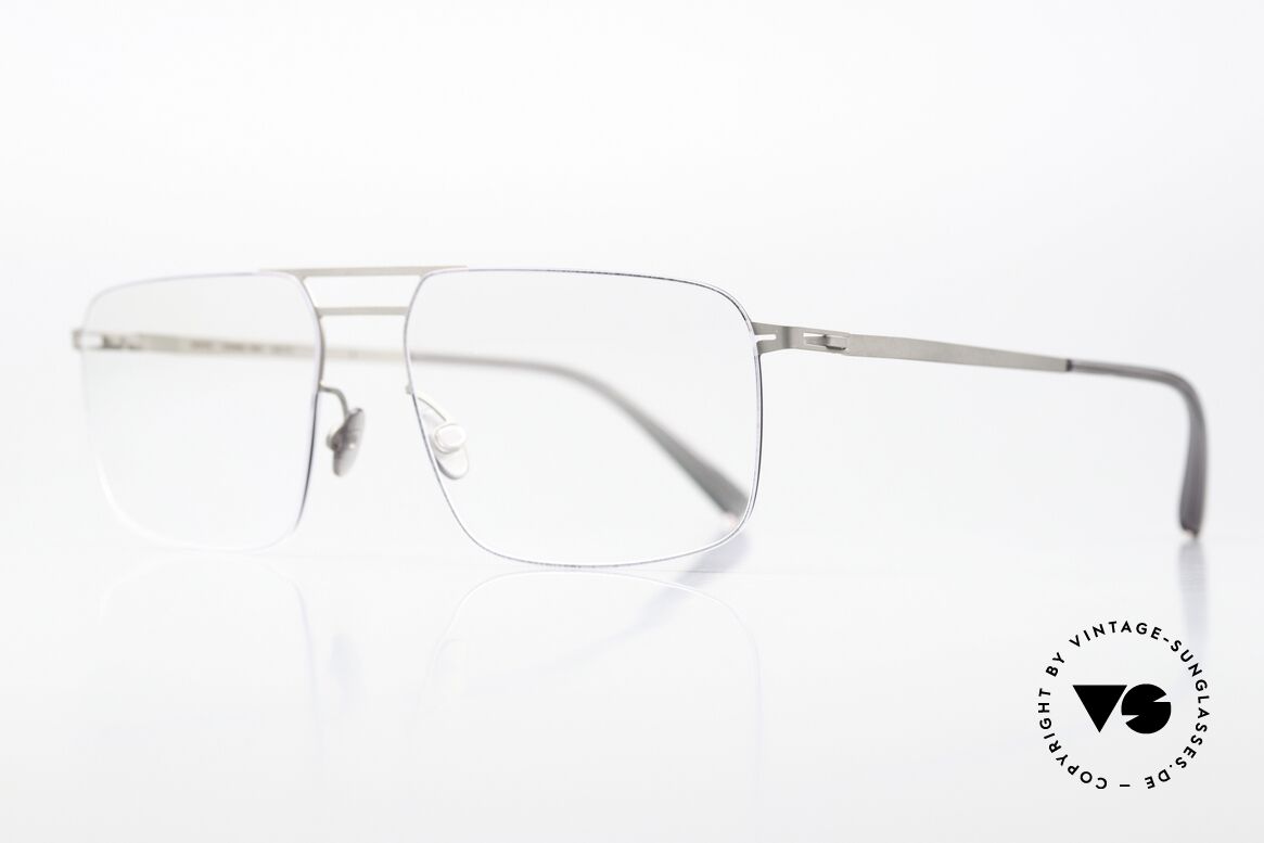 Mykita Hiro Gray / Black Clear Coloring, color code 364: Gray / Black Clear; eine Herrenbrille, Passend für Herren