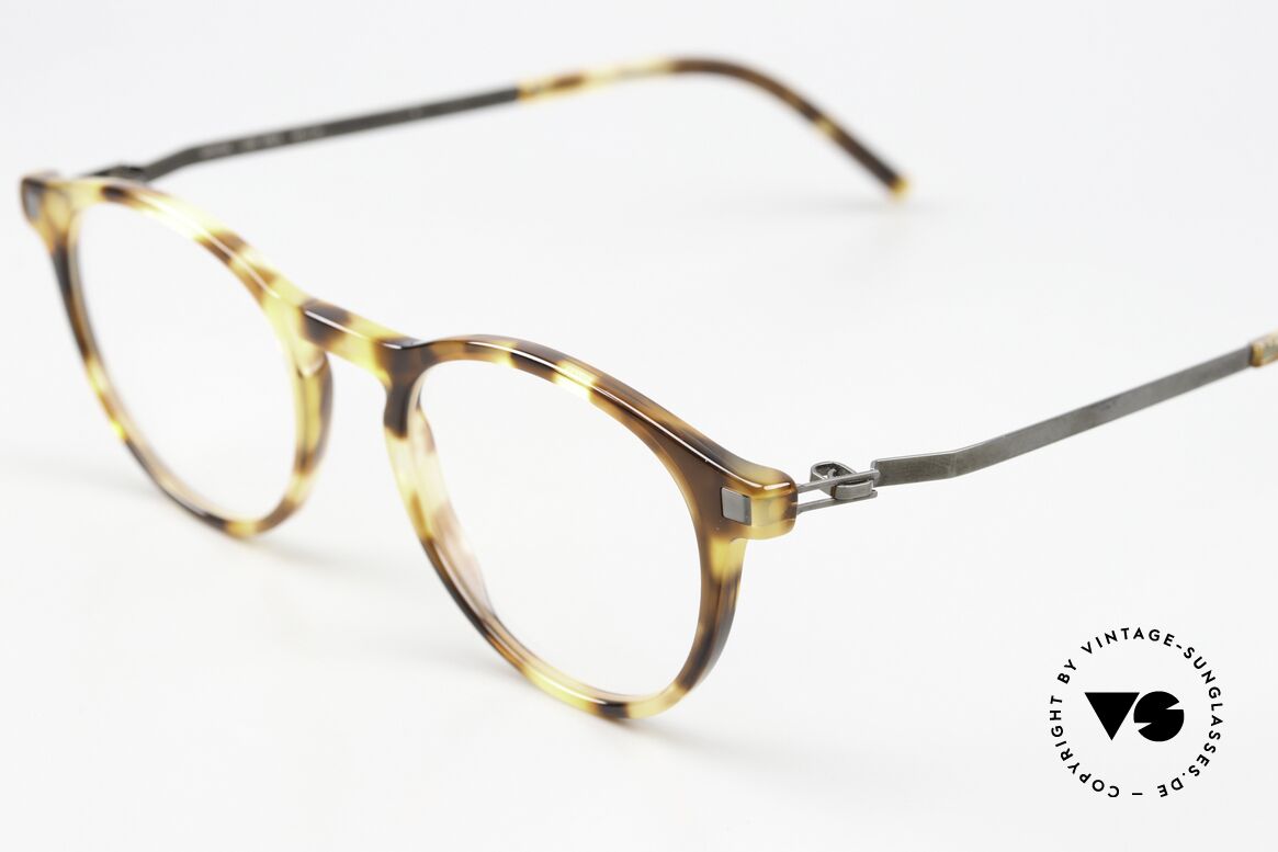 Mykita Erva Kleine Pantobrille Unisex, Azetat-Front mit charakteristischen Mykita-Bügeln!, Passend für Herren und Damen