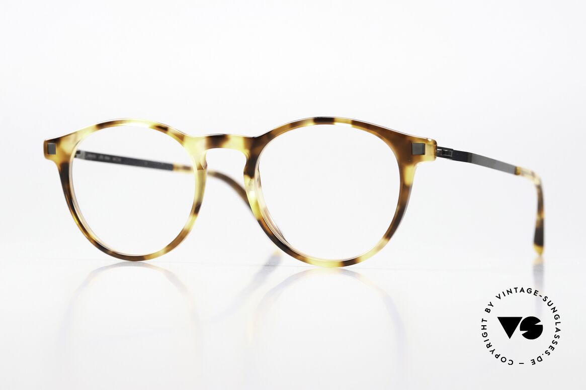 Mykita Erva Kleine Pantobrille Unisex, toller Farbcode 916 = Cocoa Sprinkles / Shiny Gray, Passend für Herren und Damen