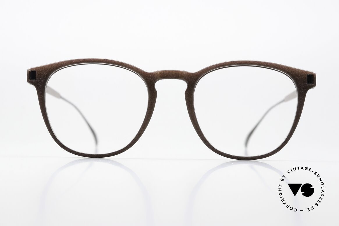 Mykita Mylon Guava Ebony Brown / Shiny Graphite, Panto-Design in S Größe 48-18 und Farbe 366, Passend für Herren und Damen