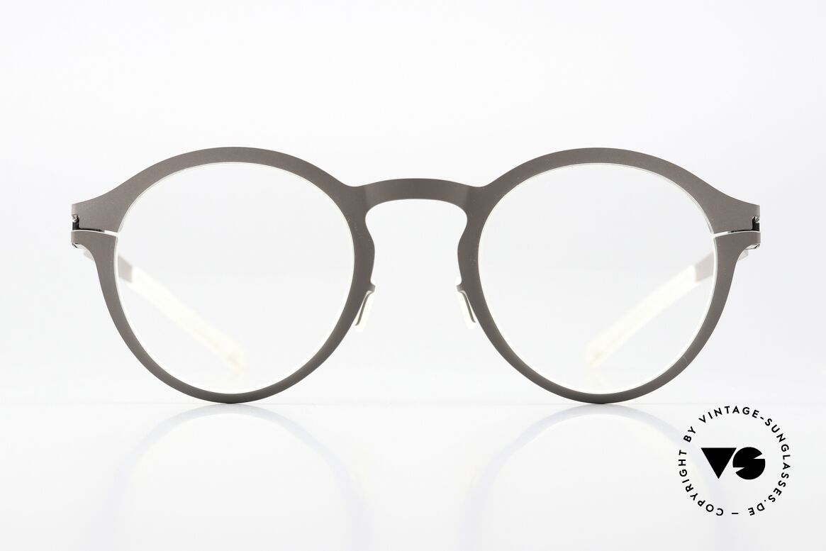 Mykita Harlow Unisex Pantobrille Mole Gray, Panto Brille aus der Decades-Kollektion von 2016, Passend für Herren und Damen