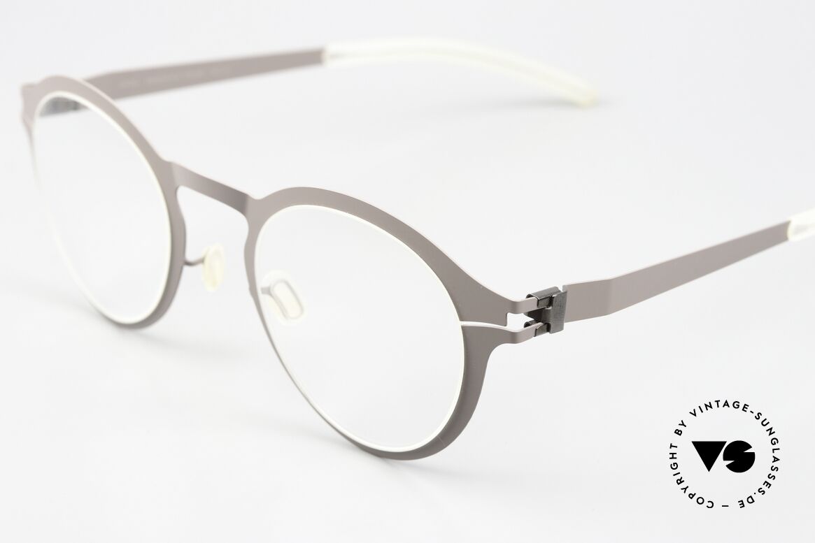 Mykita Harlow Unisex Pantobrille Mole Gray, wohlbekannte Spitzenqualität; handmade in Germany, Passend für Herren und Damen