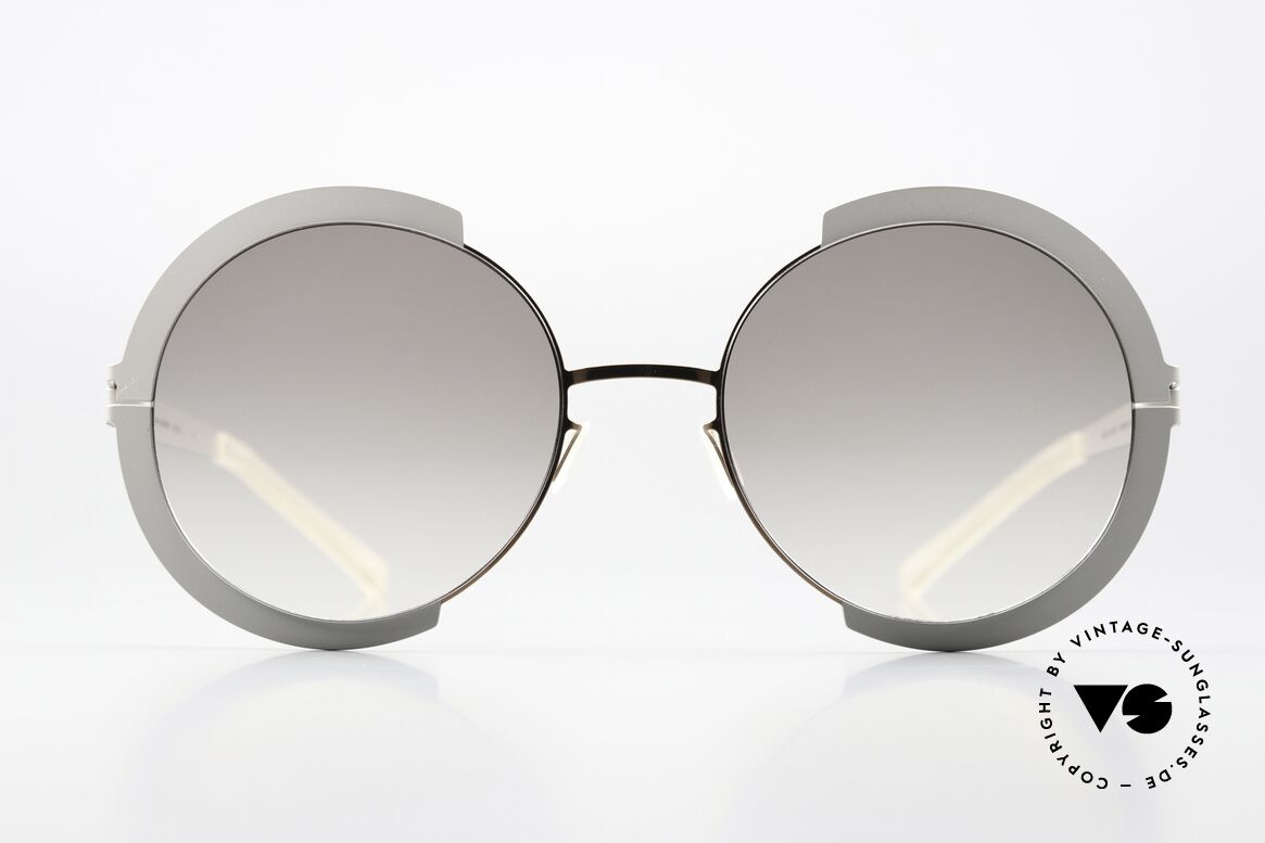 Mykita Houston Shiny Copper / Stone Grey, oversized Design, Decades-Kollektion von 2014-2015, Passend für Damen