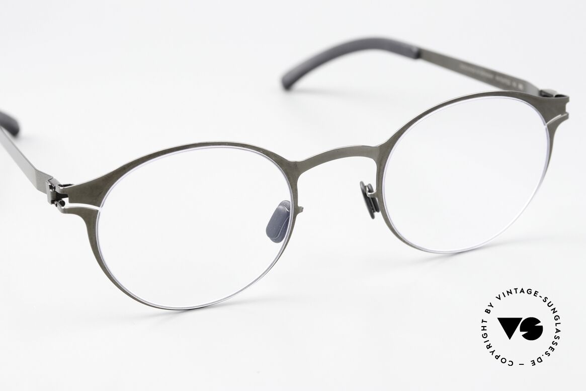 Mykita Isaac Pantobrille Shiny Graphite, ungetragenes Modell mit original Mykita Verpackung, Passend für Herren und Damen