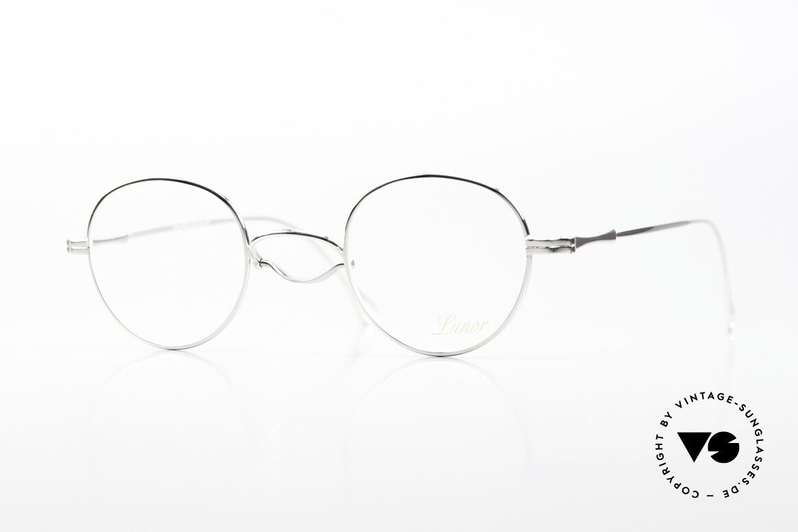 Lunor Swing 32 Panto Kleiner Asia Schwenksteg, original LUNOR Swing 32 vintage PANTO Brille, Passend für Herren und Damen