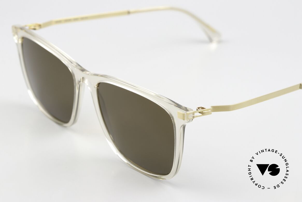 Mykita Jovva Lite Azetat Sonnenbrille 2014, Azetat-Front mit charakteristischen Mykita-Bügeln!, Passend für Herren und Damen