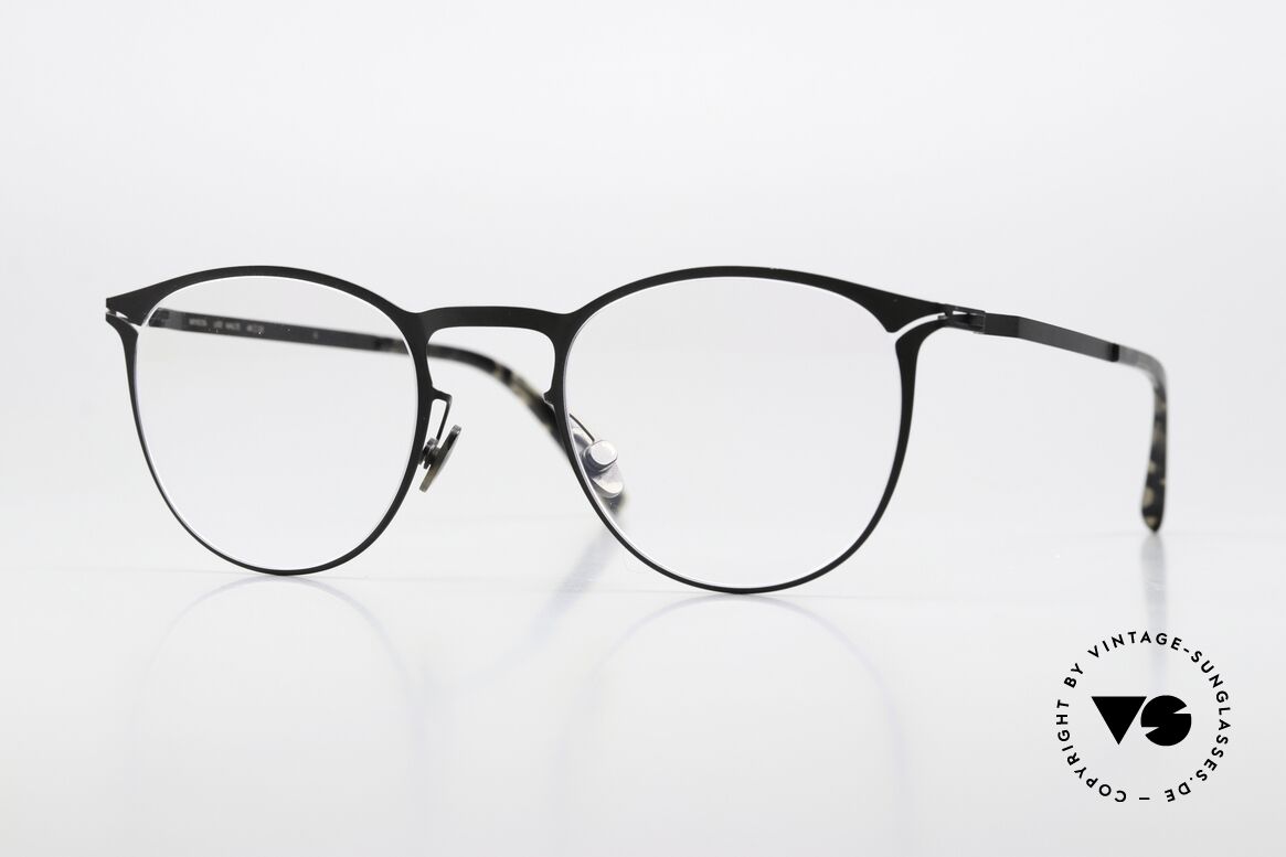 Mykita Malte Lite Collection Panto Metall, Mykita Brille, Modell MALTE, Größe 48-22, col 002, Passend für Herren und Damen