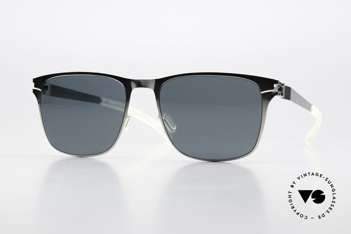 Mykita Kubick Polarisierendes Sonnenglas, Mykita Sonnenbrille, Mod. Kubick, Gr. 52-17, col. 051, Passend für Herren