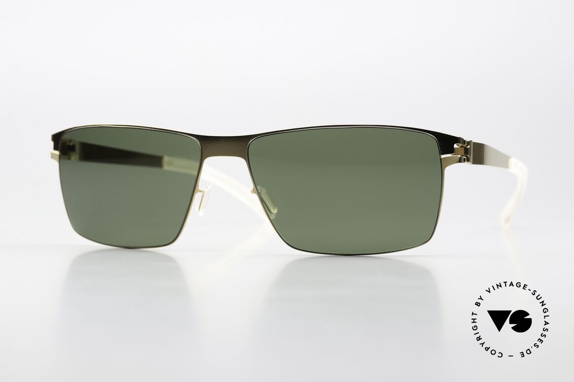 Mykita Pierce Polarisierende Sonnenbrille, Mykita Sonnenbrille, Mod. Pierce, Gr. 57-14, col. 013, Passend für Herren