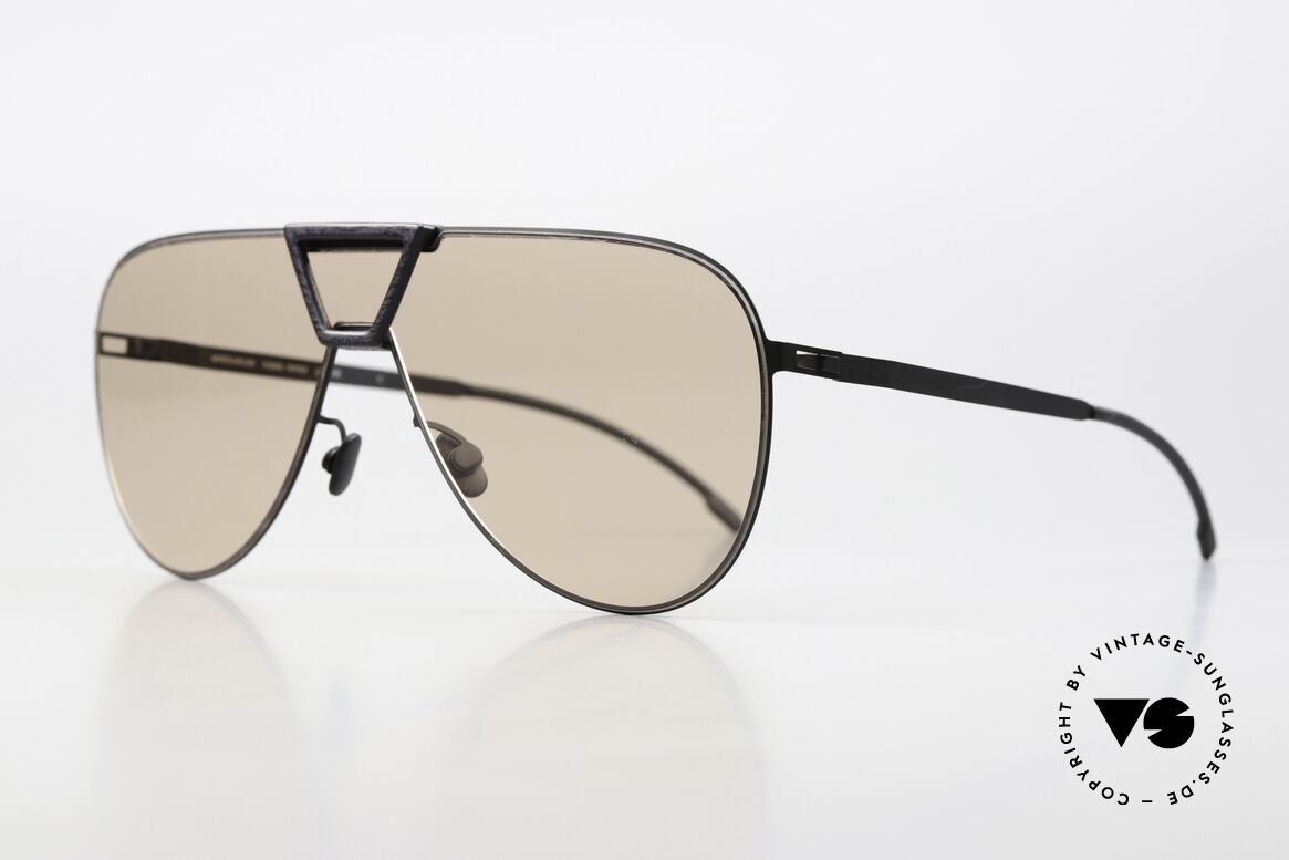 Mykita Mylon Pepper XLarge Panorama Sonnenbrille, 'made in Germany' Designer-Brille für Kenner, Passend für Herren und Damen