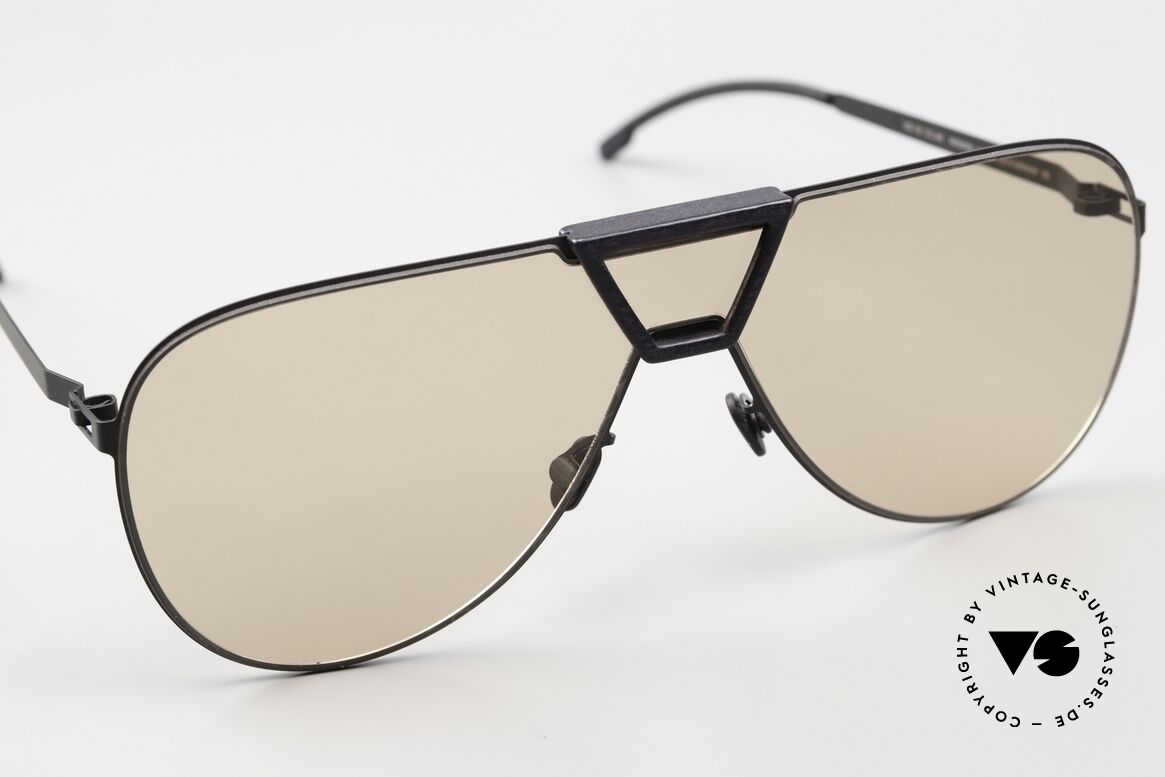 Mykita Mylon Pepper XLarge Panorama Sonnenbrille, ungetragenes Modell mit original MYKITA Etui, Passend für Herren und Damen