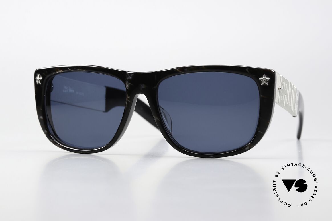 Jean Paul Gaultier 56-8272 Vanilla Ice Sonnenbrille 90er, legendäre Vanilla Ice GAULTIER Sonnenbrille von 1990, Passend für Herren