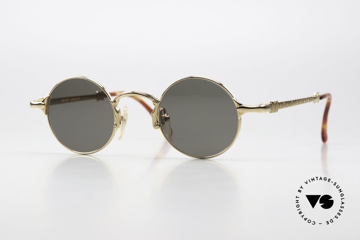 Jean Paul Gaultier 57-4175 Bügel wie ein Gitarrenhals, interessante J.P. GAULTIER Sonnenbrille von ca. 1994, Passend für Herren und Damen