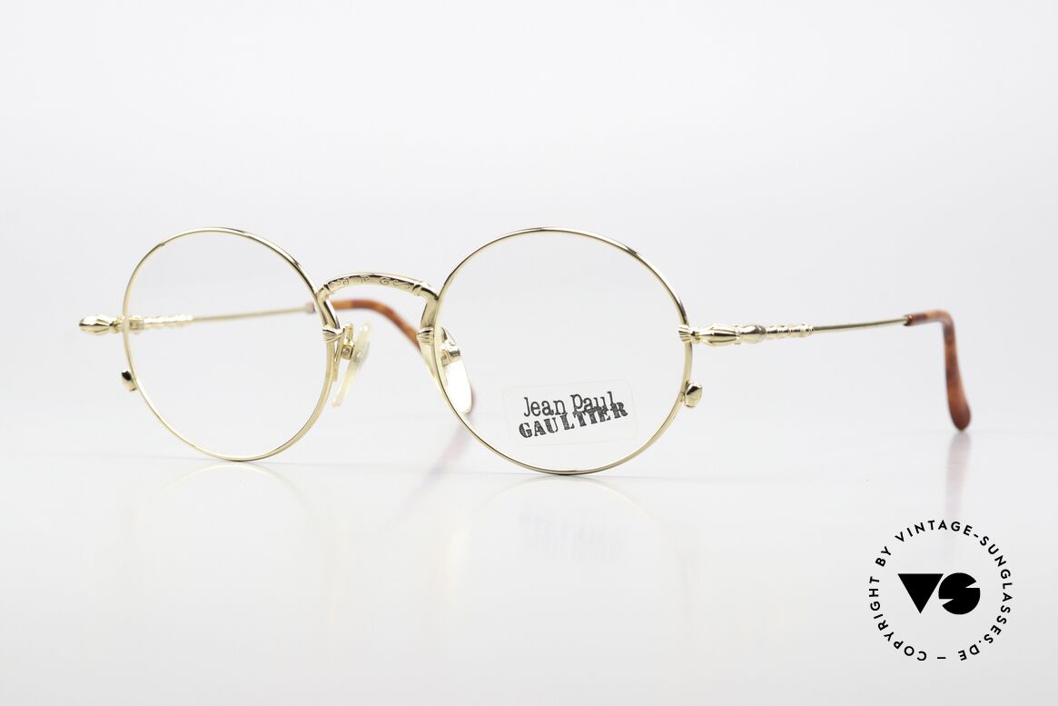 Jean Paul Gaultier 55-4171 Rare Vintage Brille von 1996, zeitlose vintage Jean Paul GAULTIER Brille, Gr. 48/21, Passend für Herren und Damen