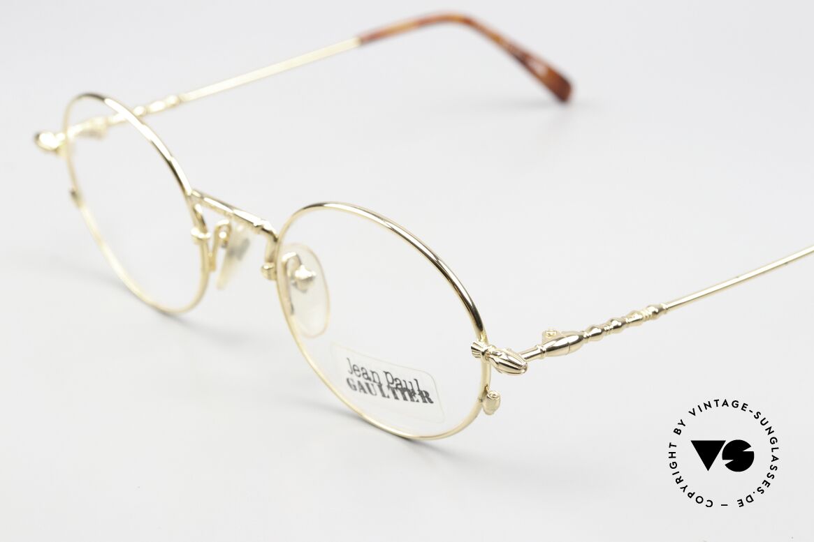 Jean Paul Gaultier 55-4171 Rare Vintage Brille von 1996, absolute High-End Qualität (made in Japan by MURAI), Passend für Herren und Damen