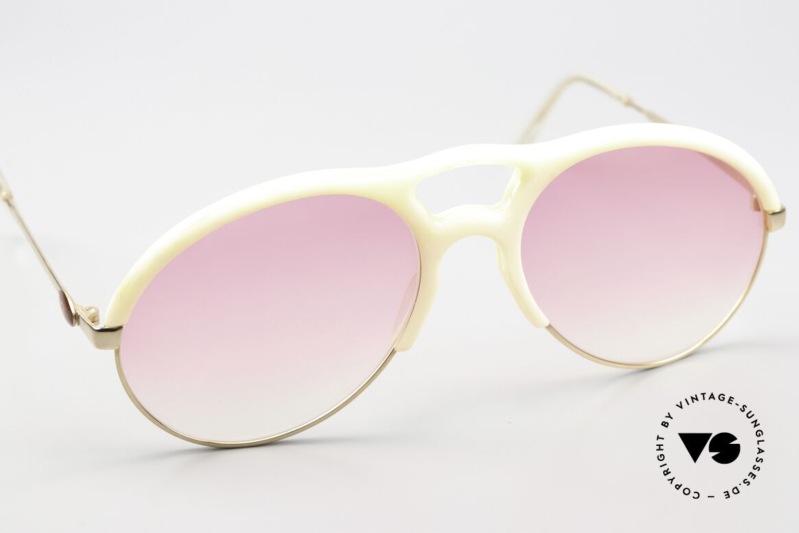 Bugatti 64936 Elfenbein Optik 70er Brille, ungetragen (wie alle unsere alten BUGATTI Unikate), Passend für Herren