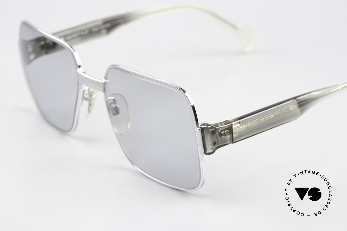 Neostyle Office 40 Old School Sonnenbrille 70er, nur sehr leicht getönte Sonnengläser (100% UV), Passend für Herren