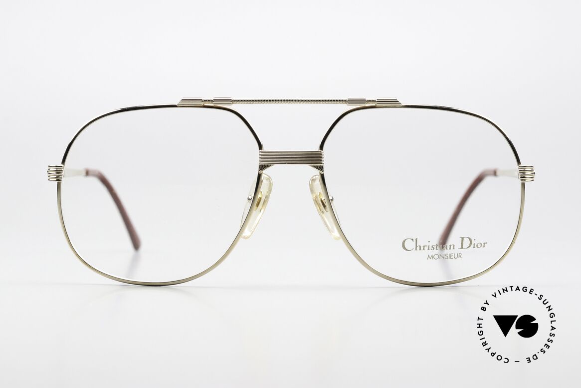 Christian Dior 2487 Vergoldete 80er Monsieur Serie, Luxus Dior Designer-Fassung von 1989; echt vintage!, Passend für Herren