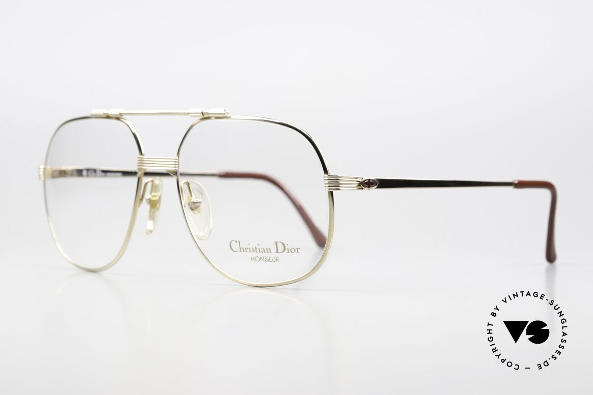 Christian Dior 2487 Vergoldete 80er Monsieur Serie, schier unglaubliche Qualität, für die Ewigkeit gemacht, Passend für Herren
