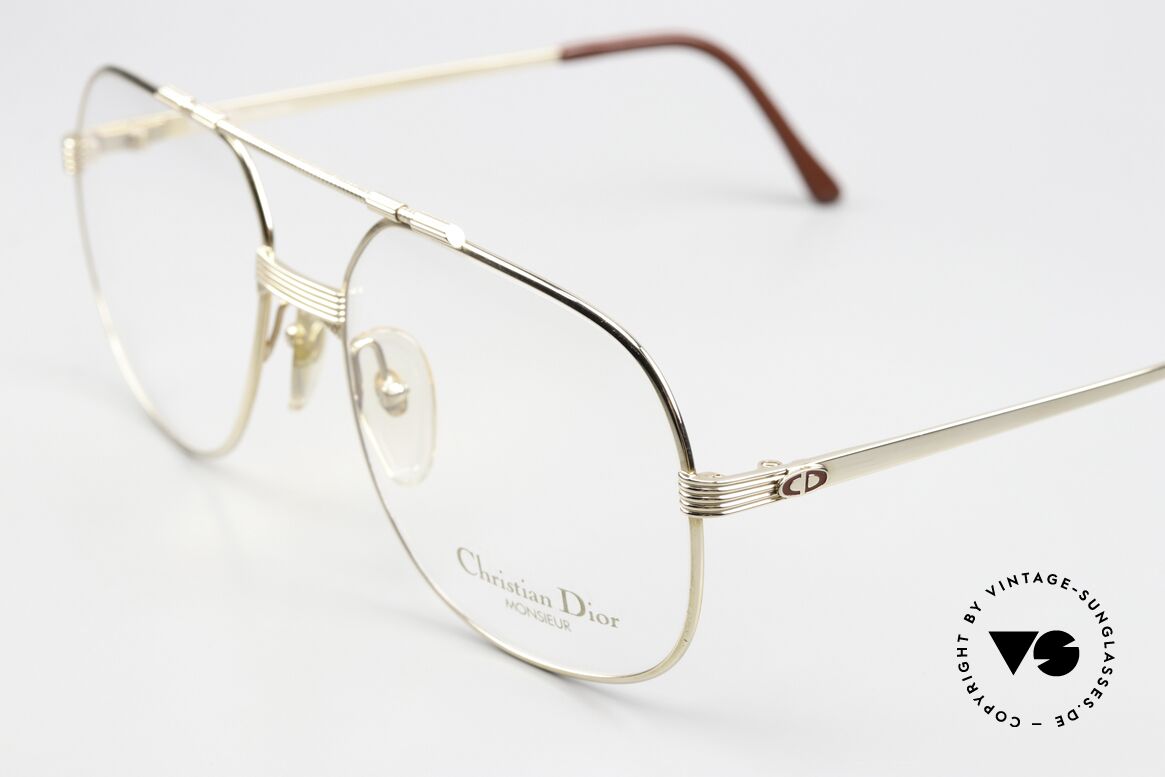 Christian Dior 2487 Vergoldete 80er Monsieur Serie, 22kt hartvergoldet, monumental (muss Man(n) fühlen), Passend für Herren