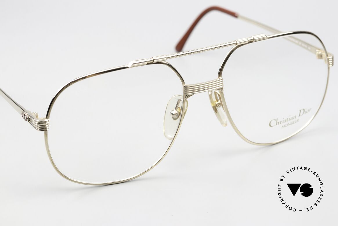 Christian Dior 2487 Vergoldete 80er Monsieur Serie, ungetragen (wie alle unsere alten 1980er Dior Brillen), Passend für Herren