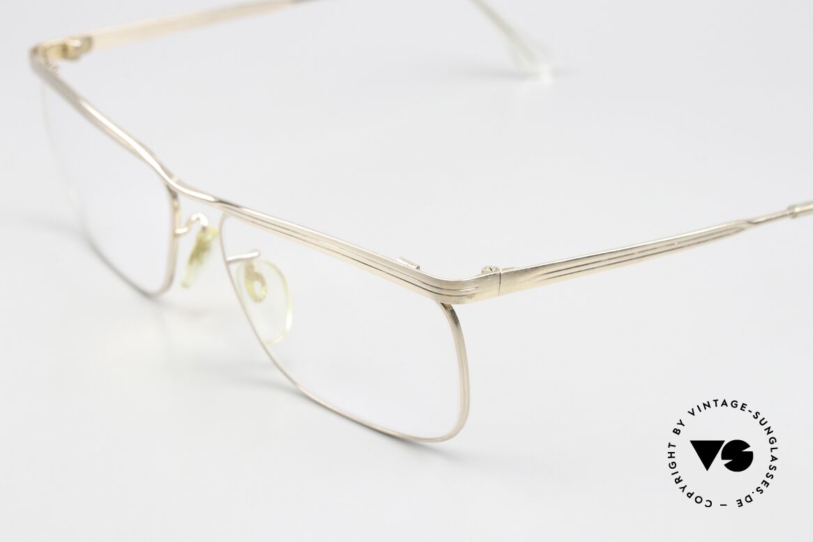 Rodenstock Locarno 1/20 12k Gold-Doublé Brille, damals gefertigt, um ein Leben lang zu halten!, Passend für Herren