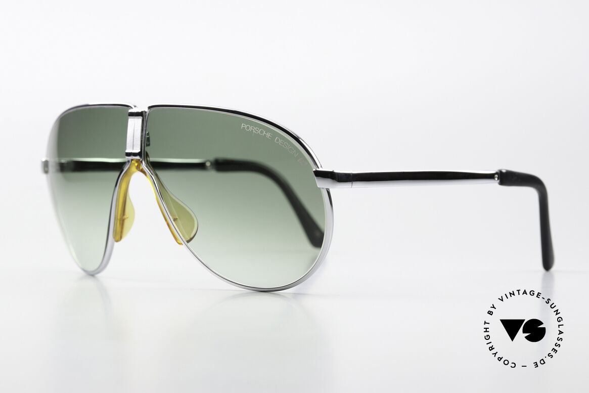 Porsche 5622 Luxus Faltsonnenbrille 80er, edles Luxusmodell in absoluter Top-Qualität; 100% UV, Passend für Herren
